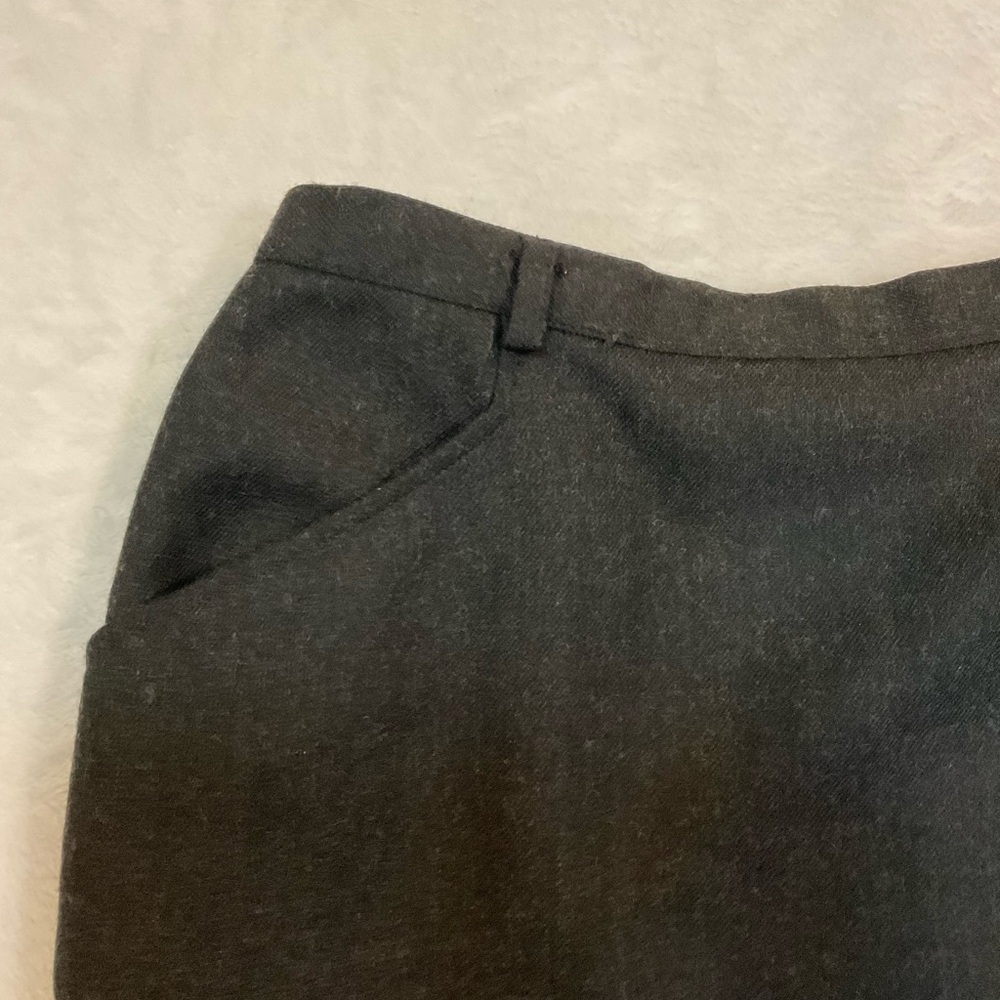 Vintage Jones New York Charcoal Pencil Skirt - Picture 3 of 10